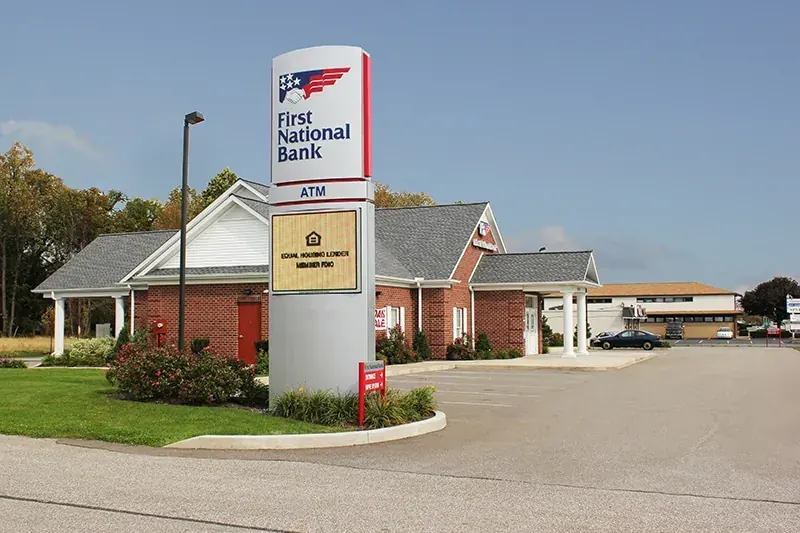 Bank Signs customer work by Tennessee Sign Company