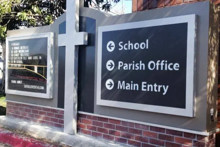 Church Signs customer work by Tennessee Sign Company