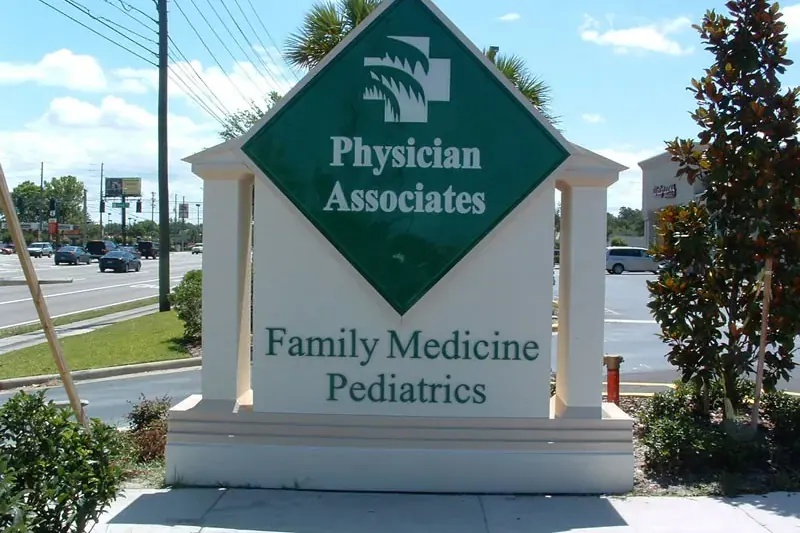 Doctor Signs customer work by Tennessee Sign Company