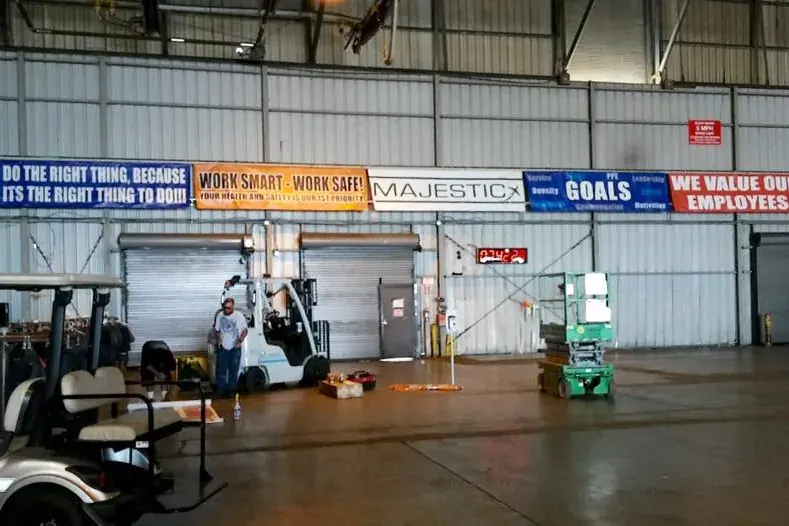 Warehouse Signs customer work by Tennessee Sign Company