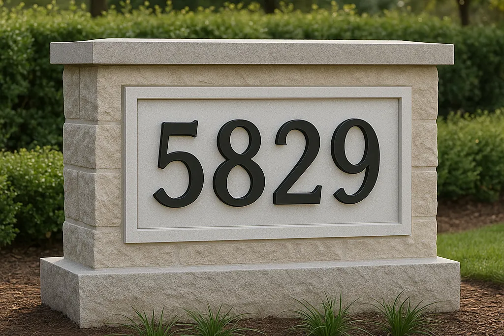 Address Sign Cleveland Tennessee