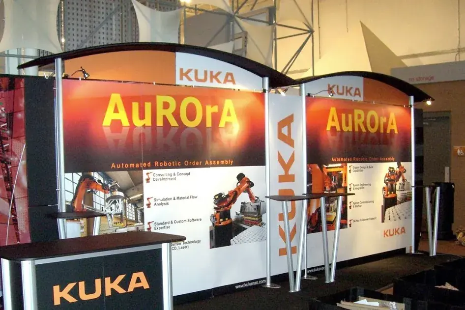 Tradeshow Booths customer work by Tennessee Sign Company
