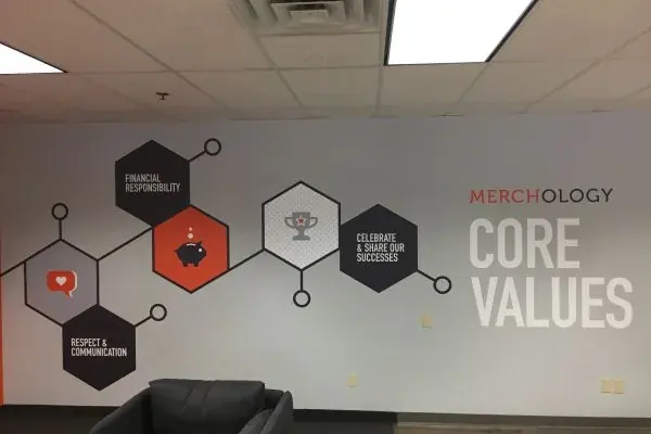 Vinyl Lettering customer work by Tennessee Sign Company