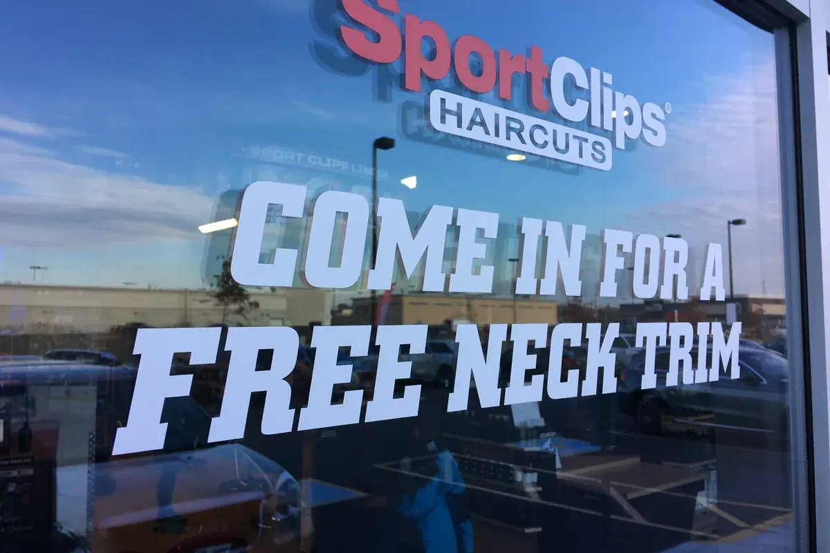 Window Signs customer work by Tennessee Sign Company
